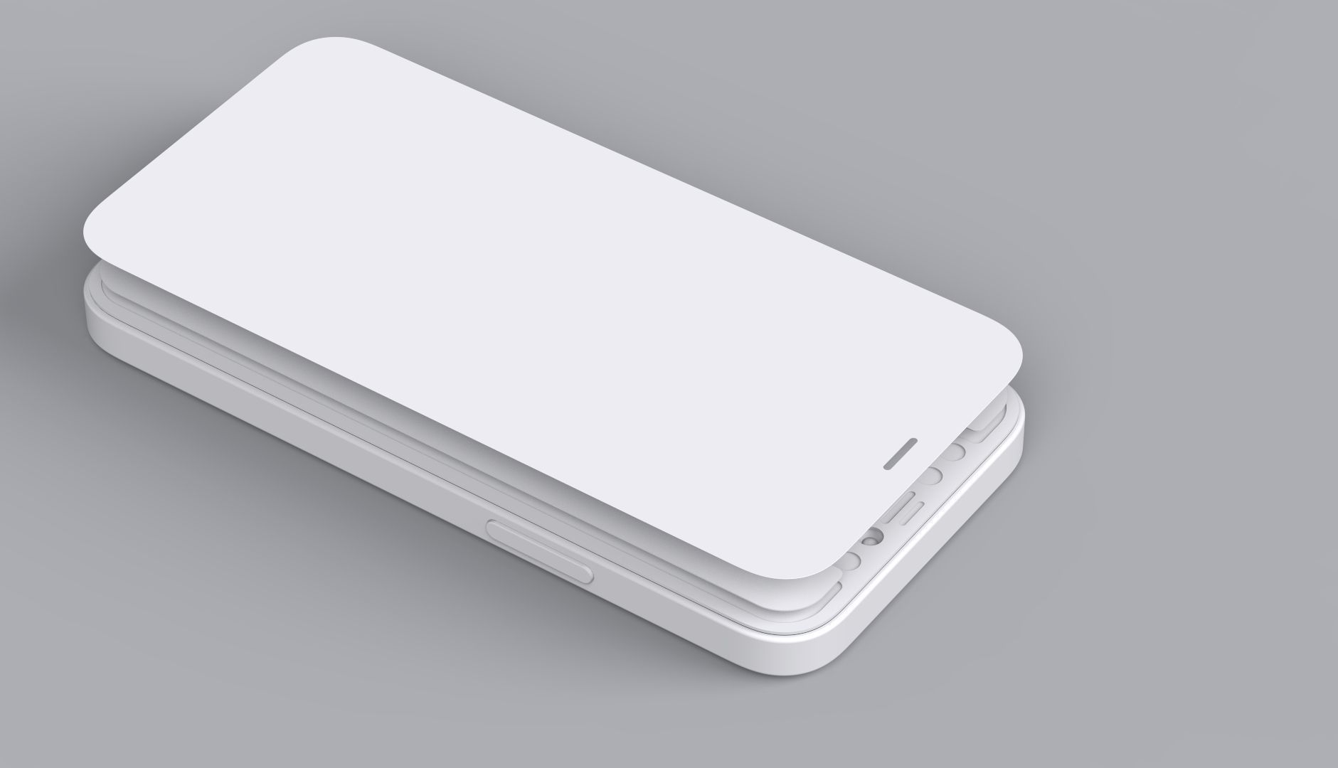 Apple iphone 12mini mobile phone 3D model 3D model 3D model 3D model_13