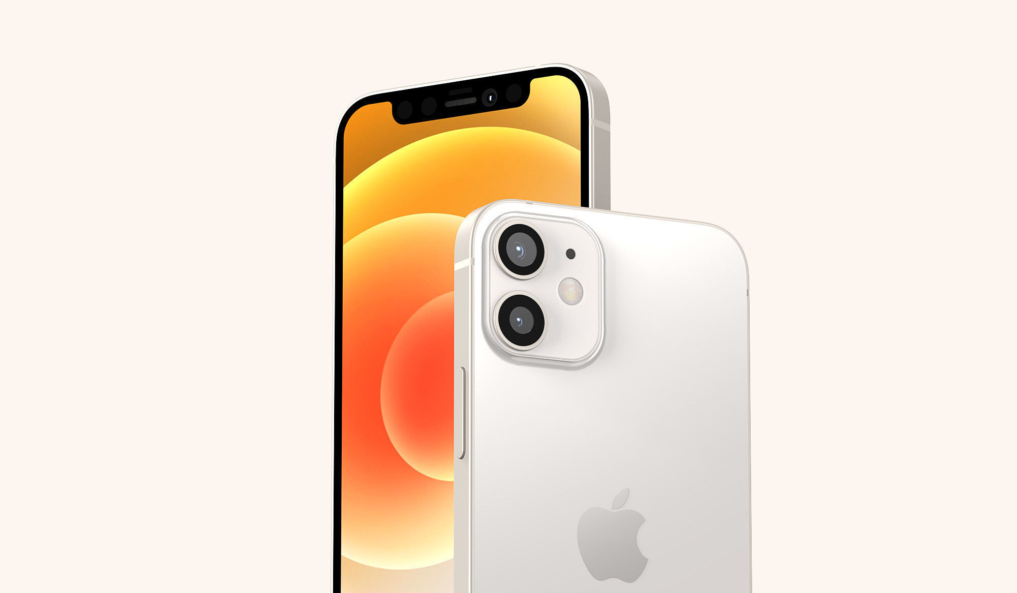 Apple iphone 12mini mobile phone 3D model 3D model 3D model 3D model_3