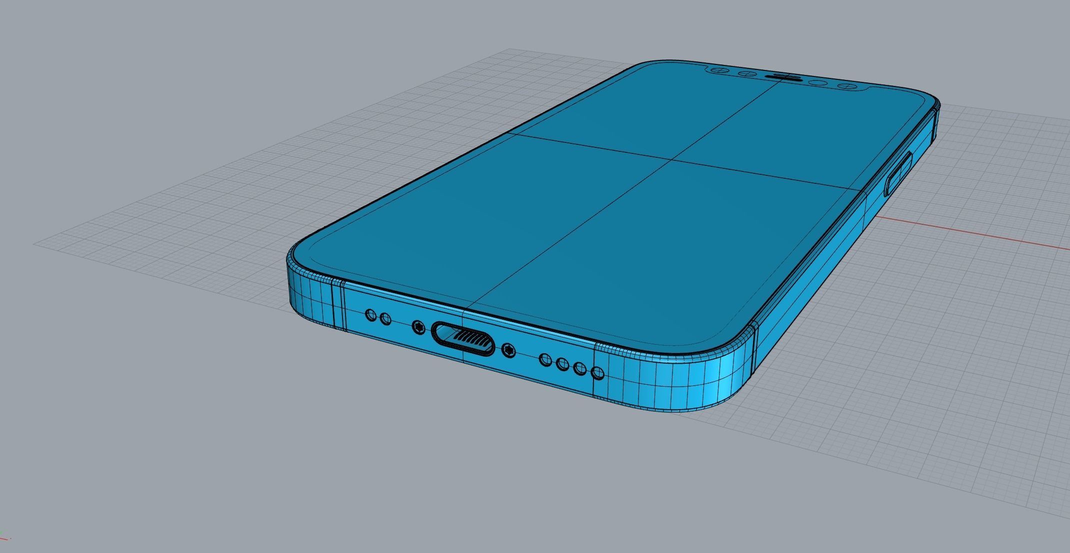 Apple iphone 12mini mobile phone 3D model 3D model 3D model 3D model_16