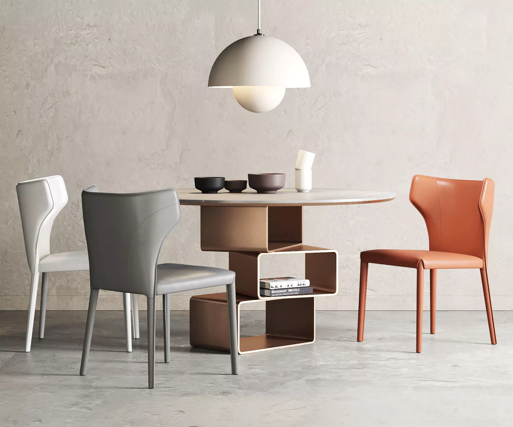 Dining Room Interior  318 3D model_0