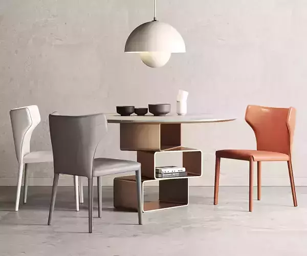 Dining Room Interior  318