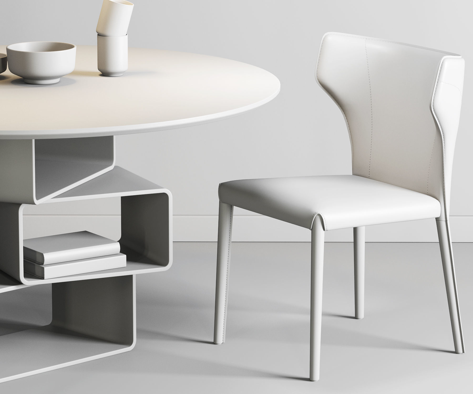 Dining Room Interior  318 3D model_4