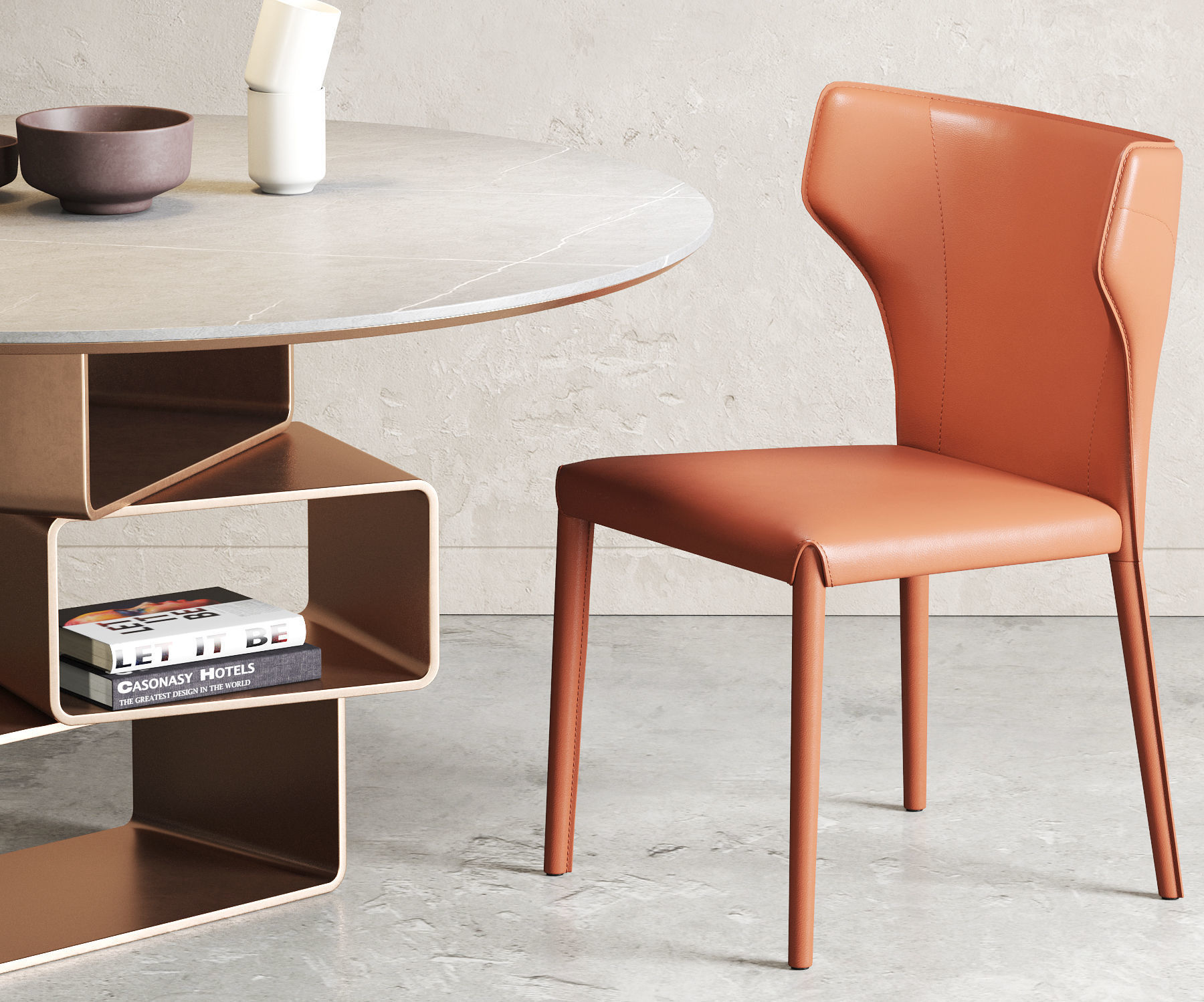 Dining Room Interior  318 3D model_1