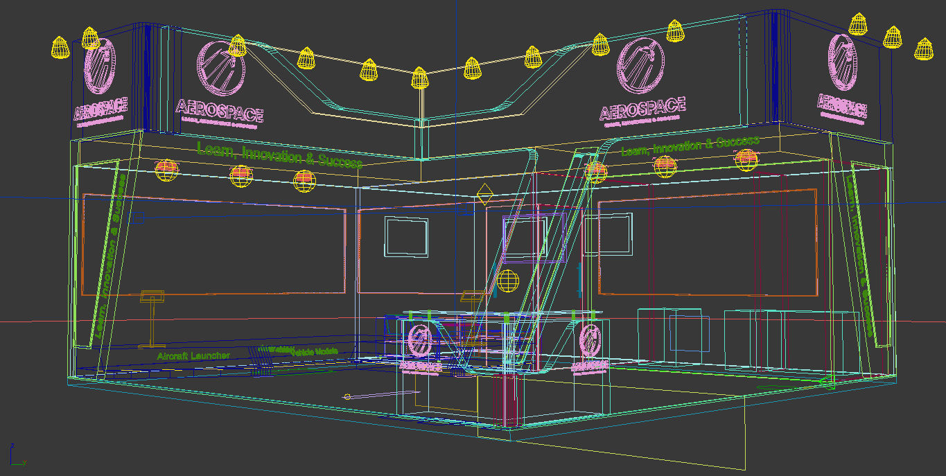 Exhibition Stand 3D model_6