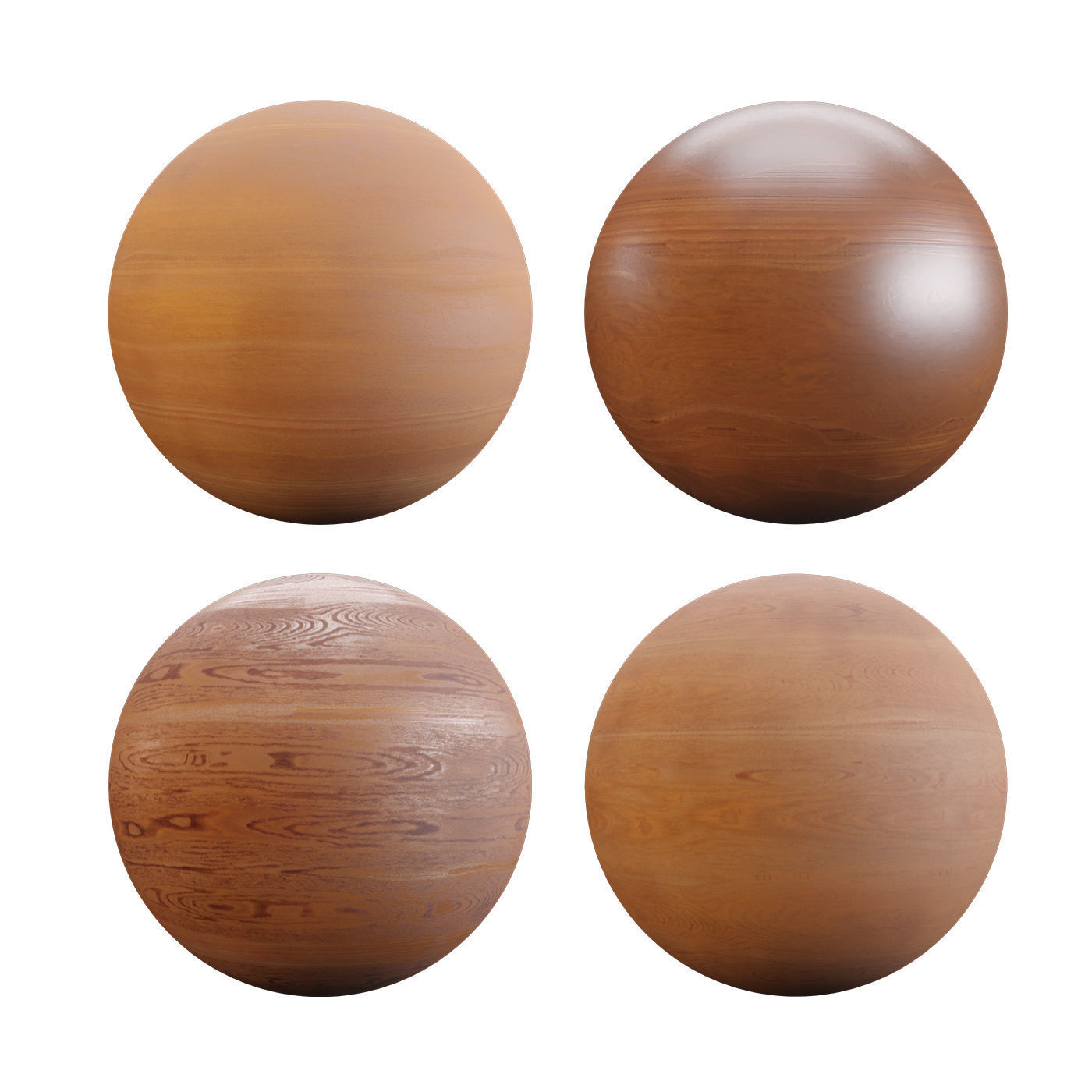 Fine Teak Wood Varnished Texture PBR Vray Corona Blender Texture_1