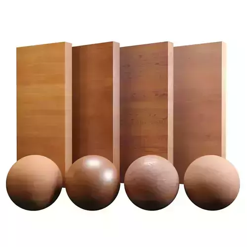Fine Teak Wood Varnished Texture PBR Vray Corona Blender Texture