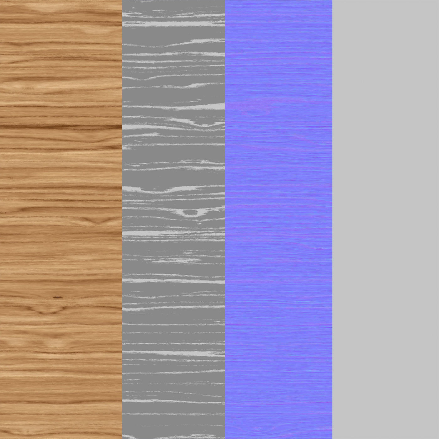 Fine American Elm Wood Varnished Texture PBR Vray Corona Blender Texture_2