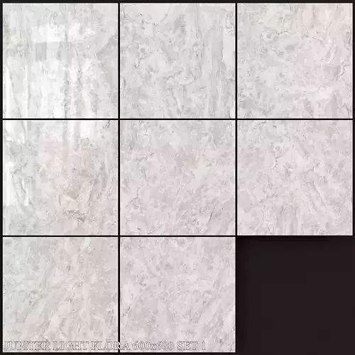 Yurtbay Seramik Jupiter Light Flora 600x600 Set 1