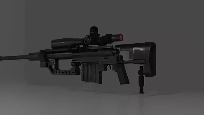 Cheytac  M200 Intervention Free 3D model