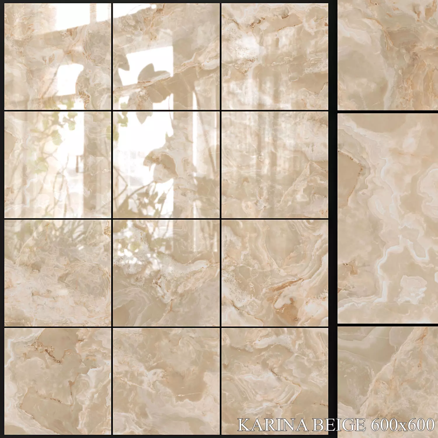 Yurtbay Seramik Karina Beige 600x600 3D model_0