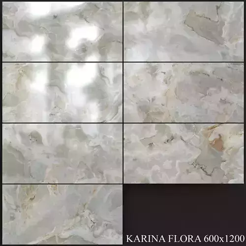 Yurtbay Seramik Karina Flora 600x1200