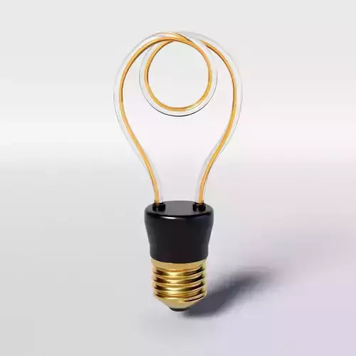 Ecobelle Nibiru Light Bulb 3D model
