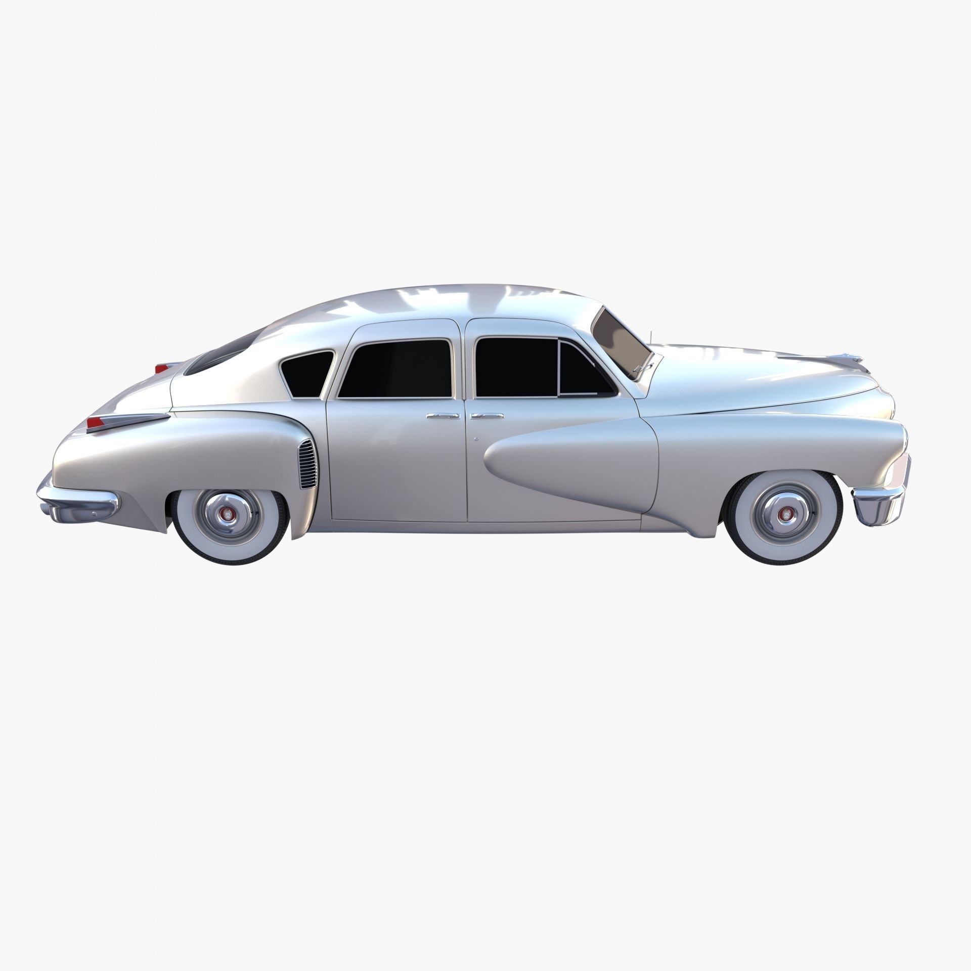 Tucker 48 Gray 3D model_14