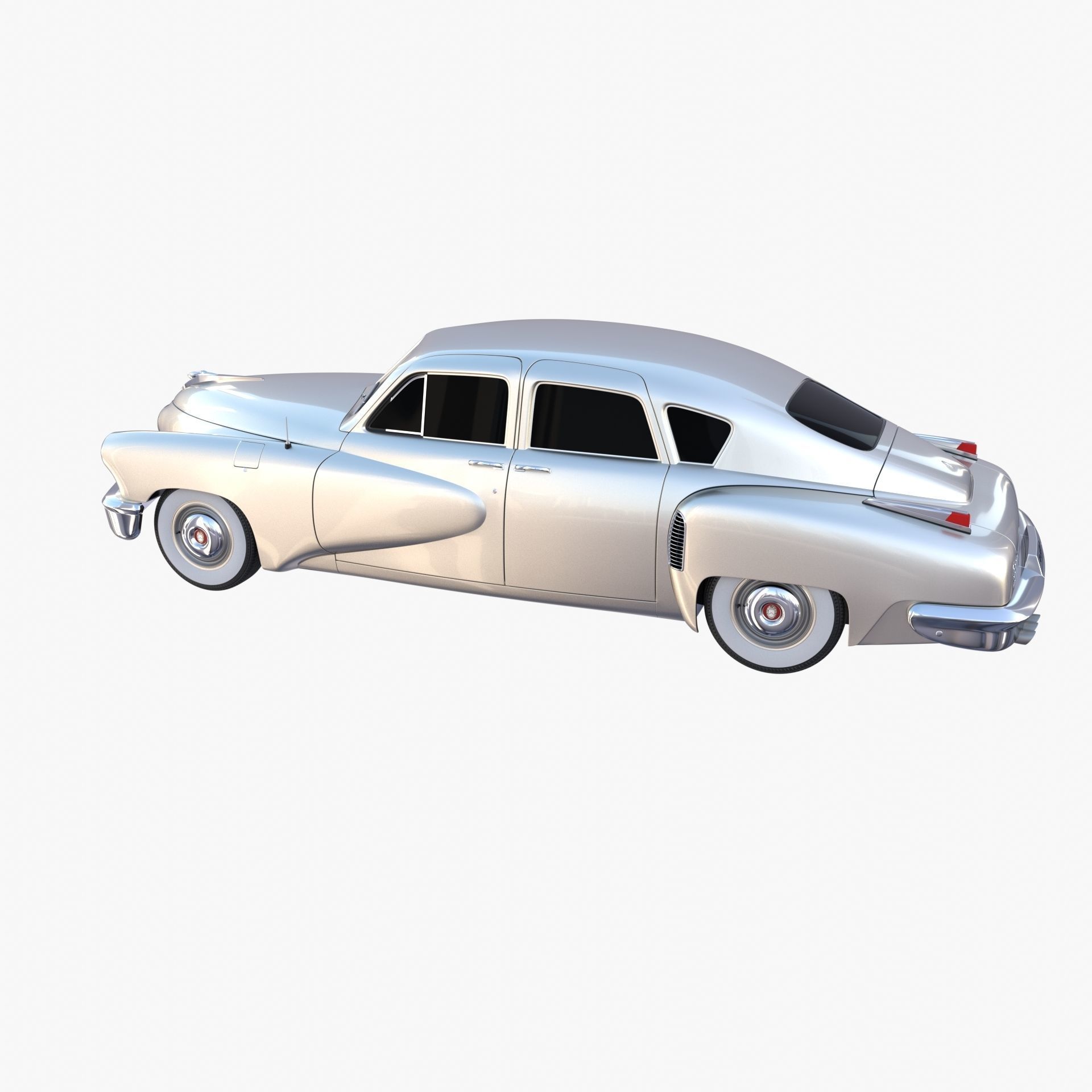 Tucker 48 Gray 3D model_11