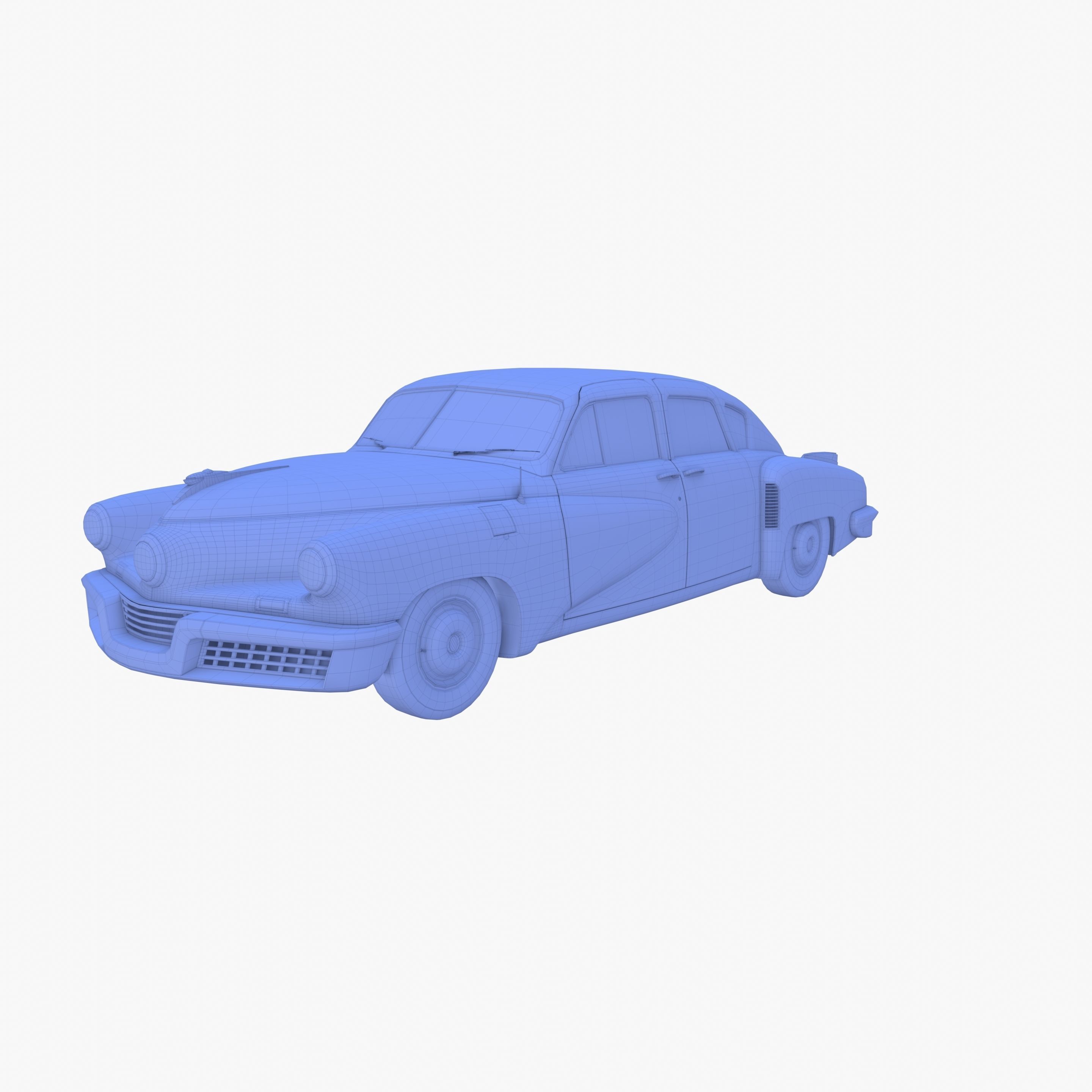 Tucker 48 Gray 3D model_17