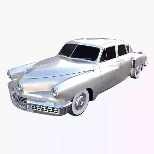Tucker 48 Gray 3D model
