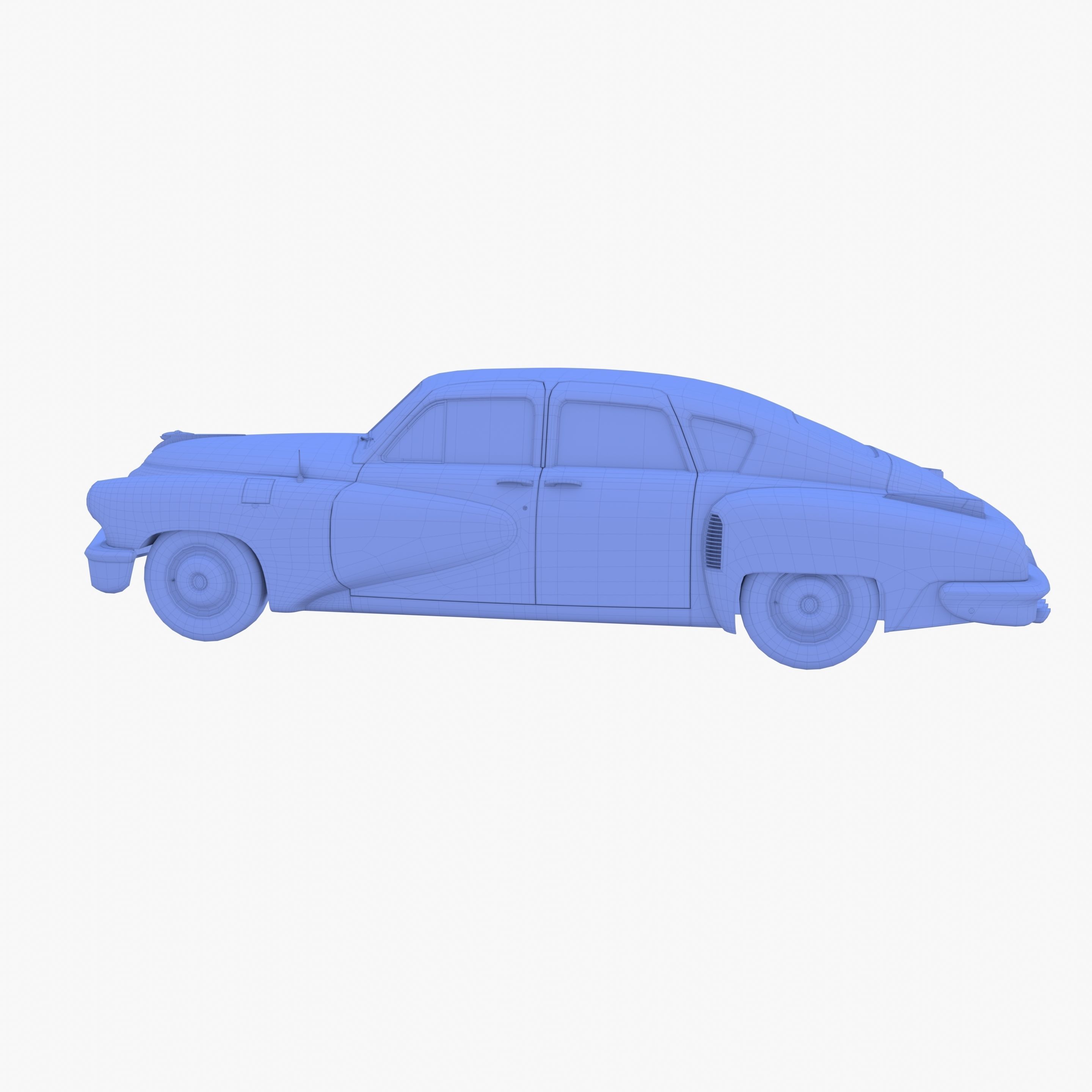 Tucker 48 Gray 3D model_18