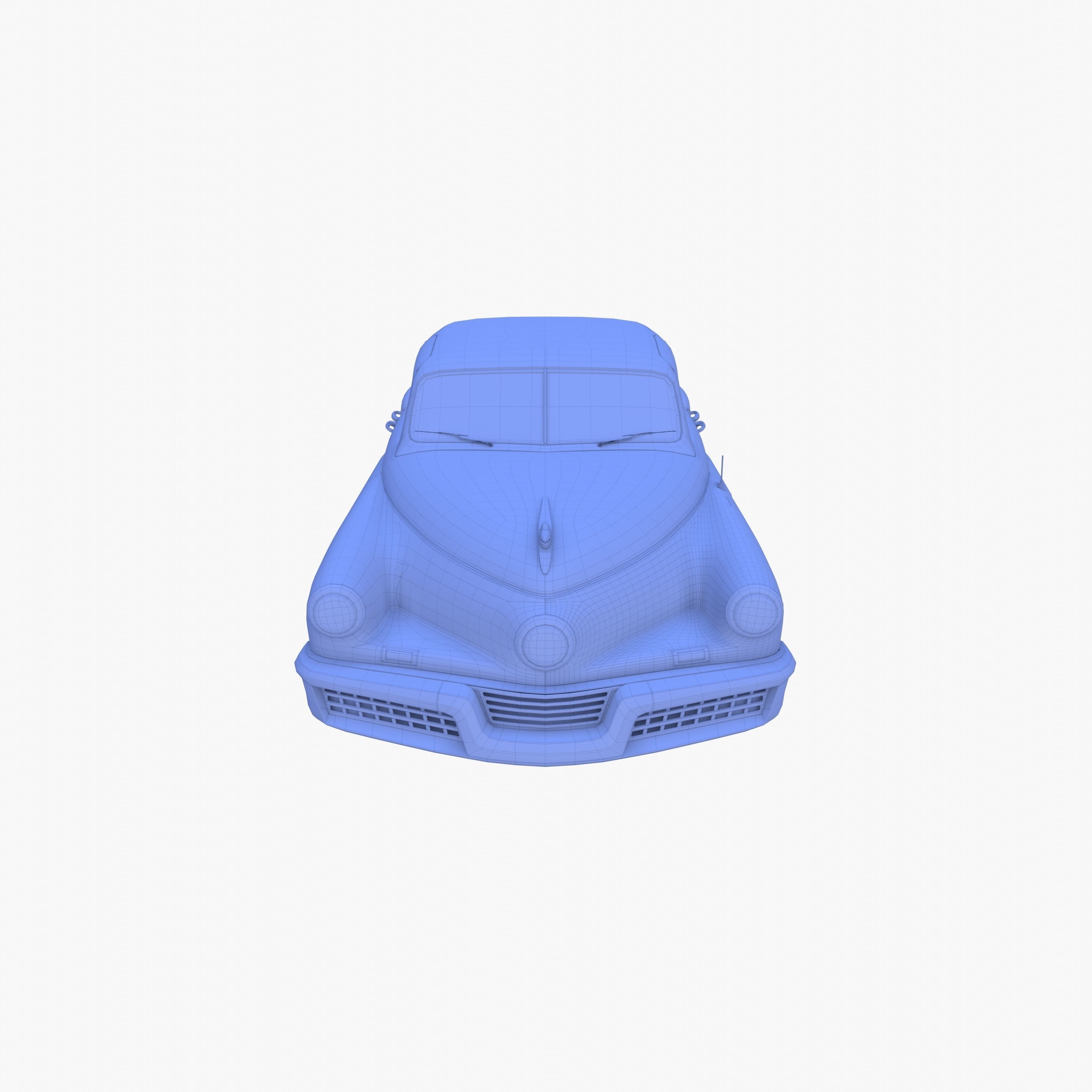 Tucker 48 Gray 3D model_23