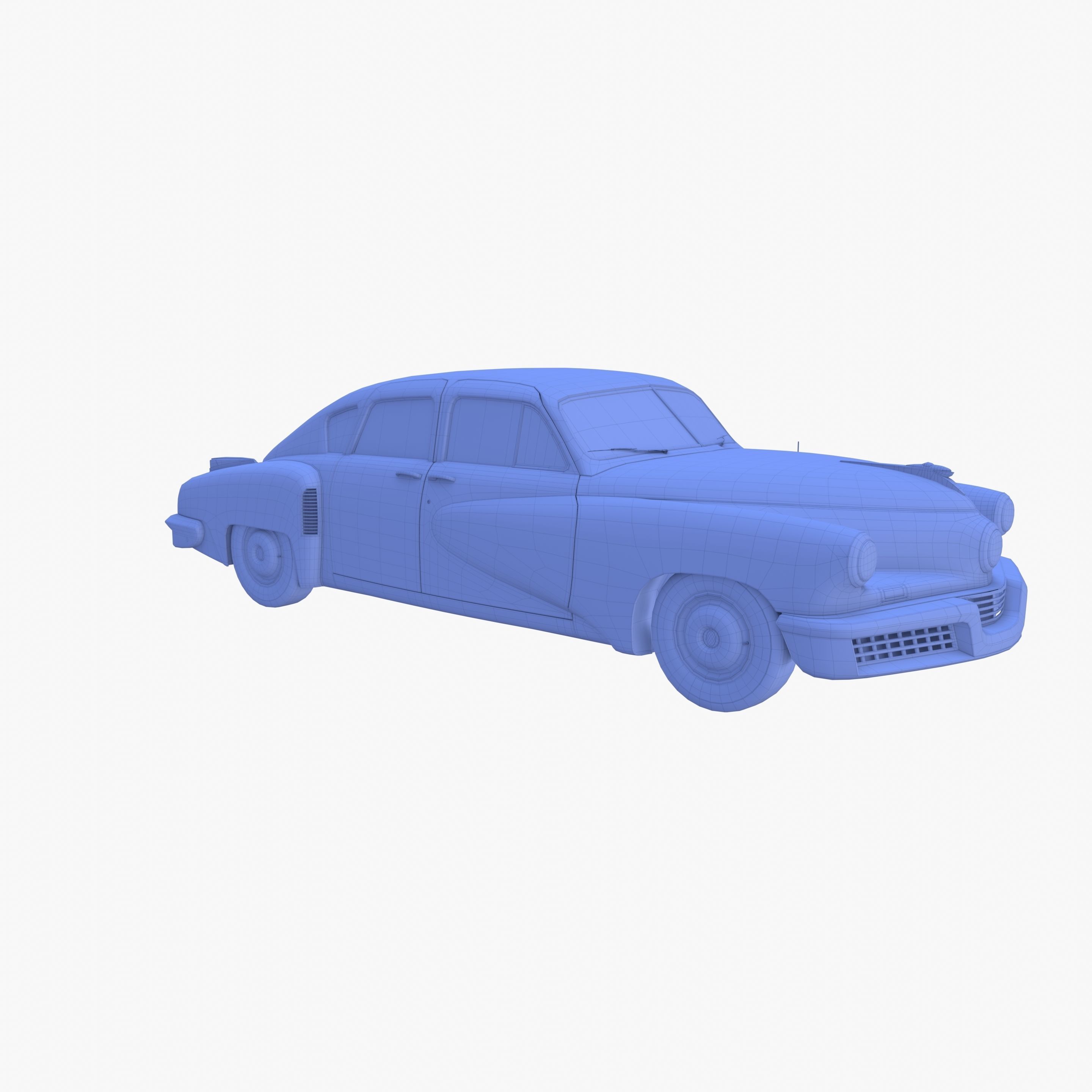 Tucker 48 Gray 3D model_22