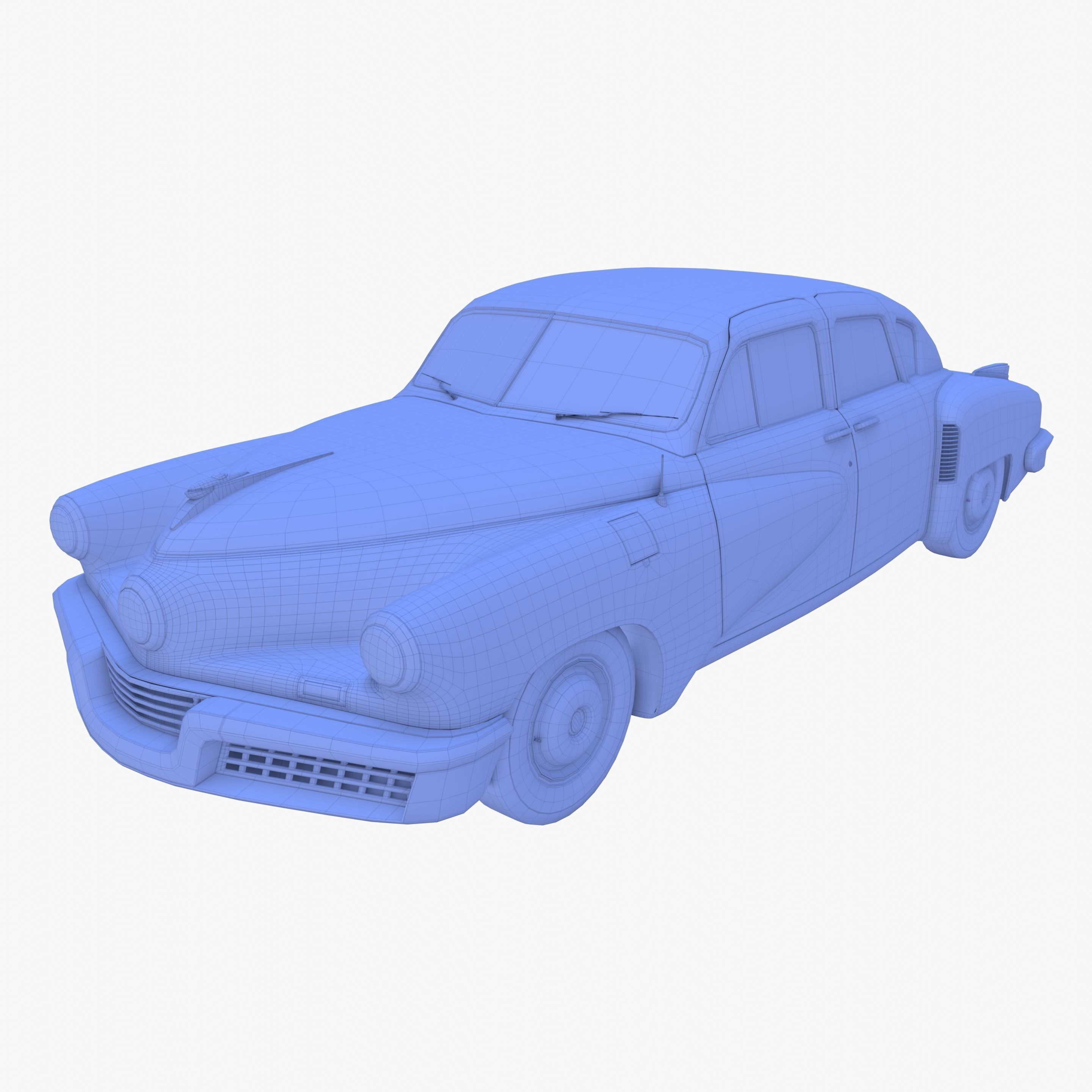 Tucker 48 Gray 3D model_31