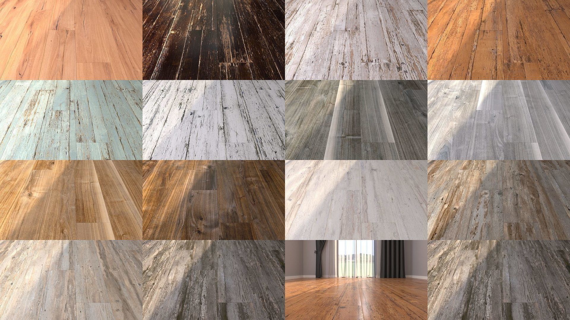 Yurtbay Parquet Floor Collection  20x120 Texture_1