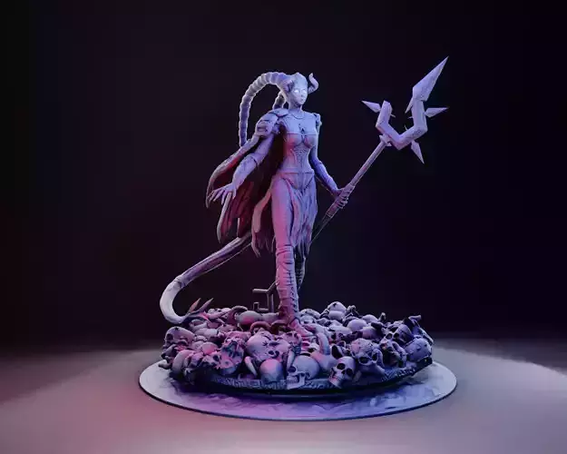 infernal deva 3D print model