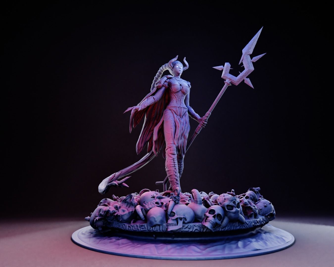 infernal deva 3D print model_1