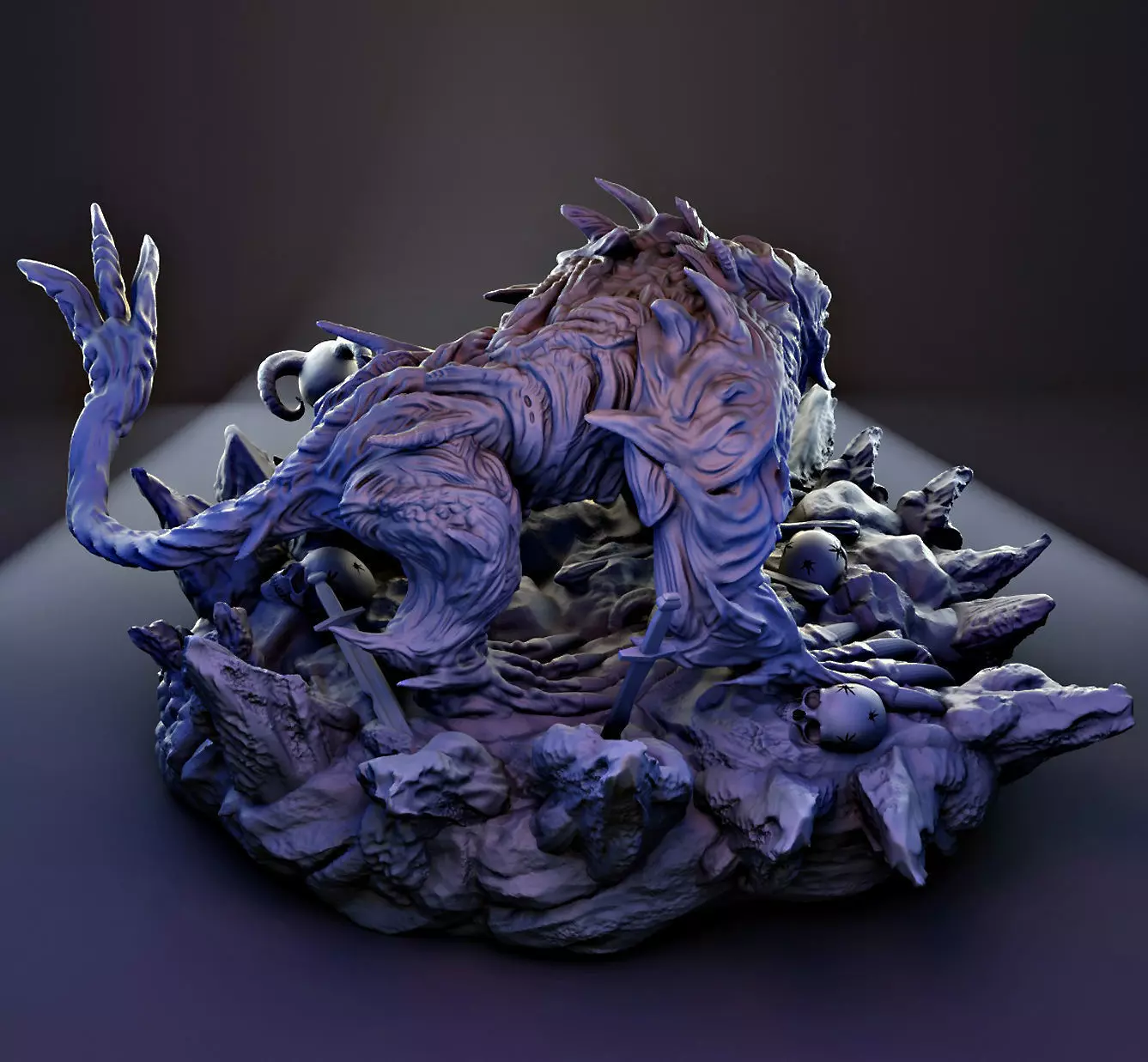 dragopes demon 3D print model_0