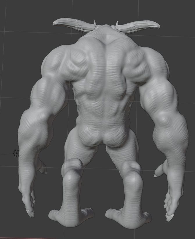 monster roga 3D print model_2