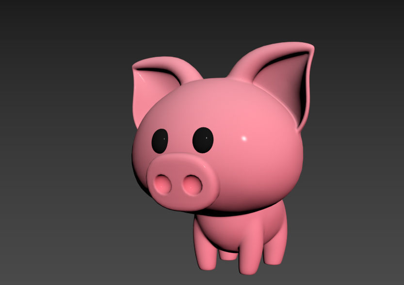 Character026 Pig 3D model_8