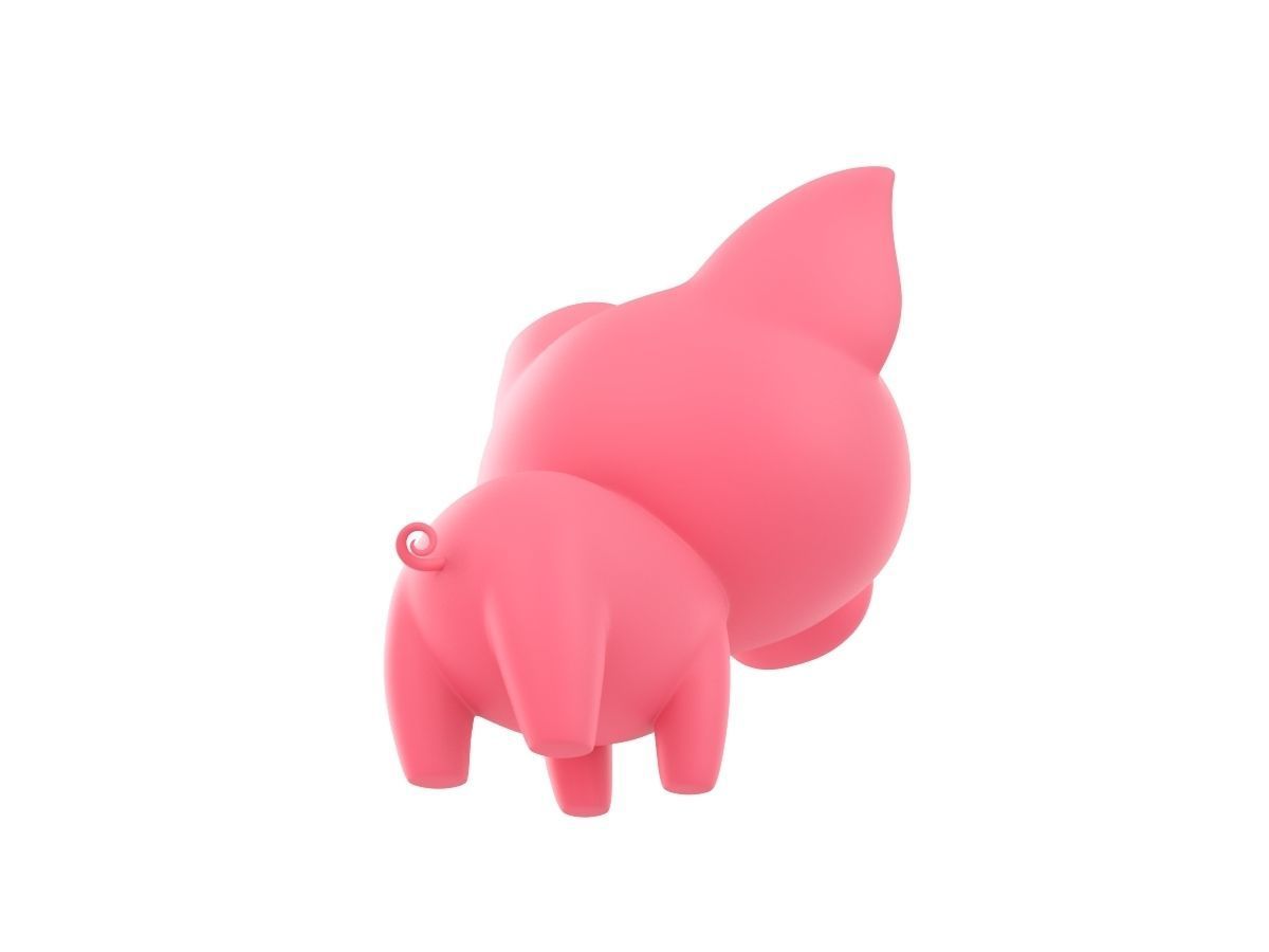 Character026 Pig 3D model_4