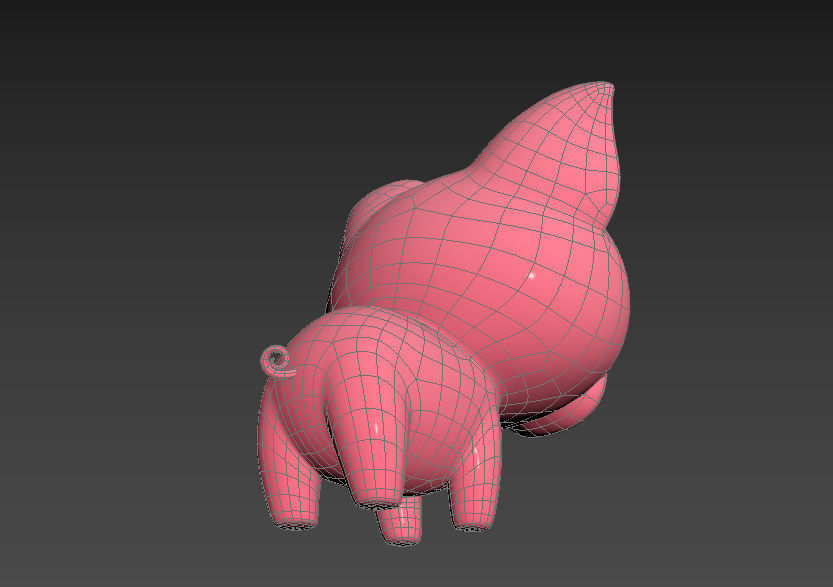 Character026 Pig 3D model_14
