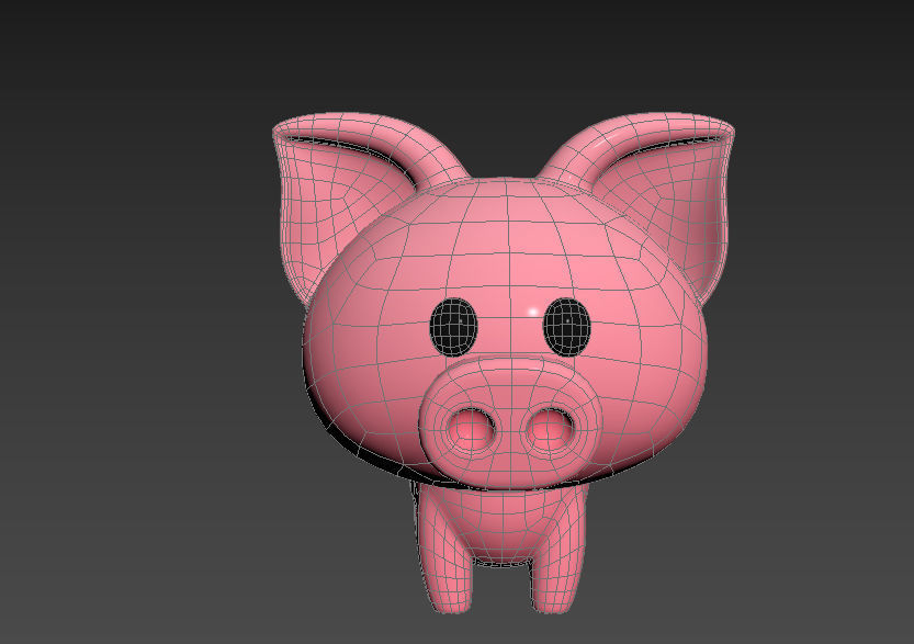 Character026 Pig 3D model_11