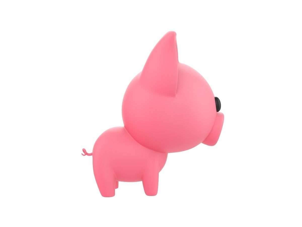 Character026 Pig 3D model_3