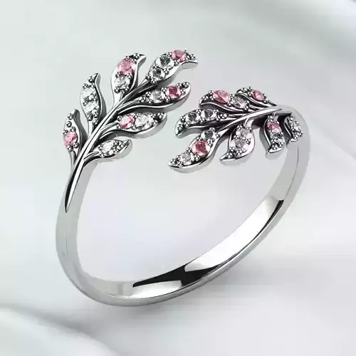 Branch Tree Open Gold Ring