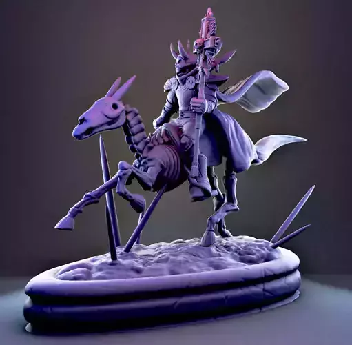 Necro horseman 3D print model