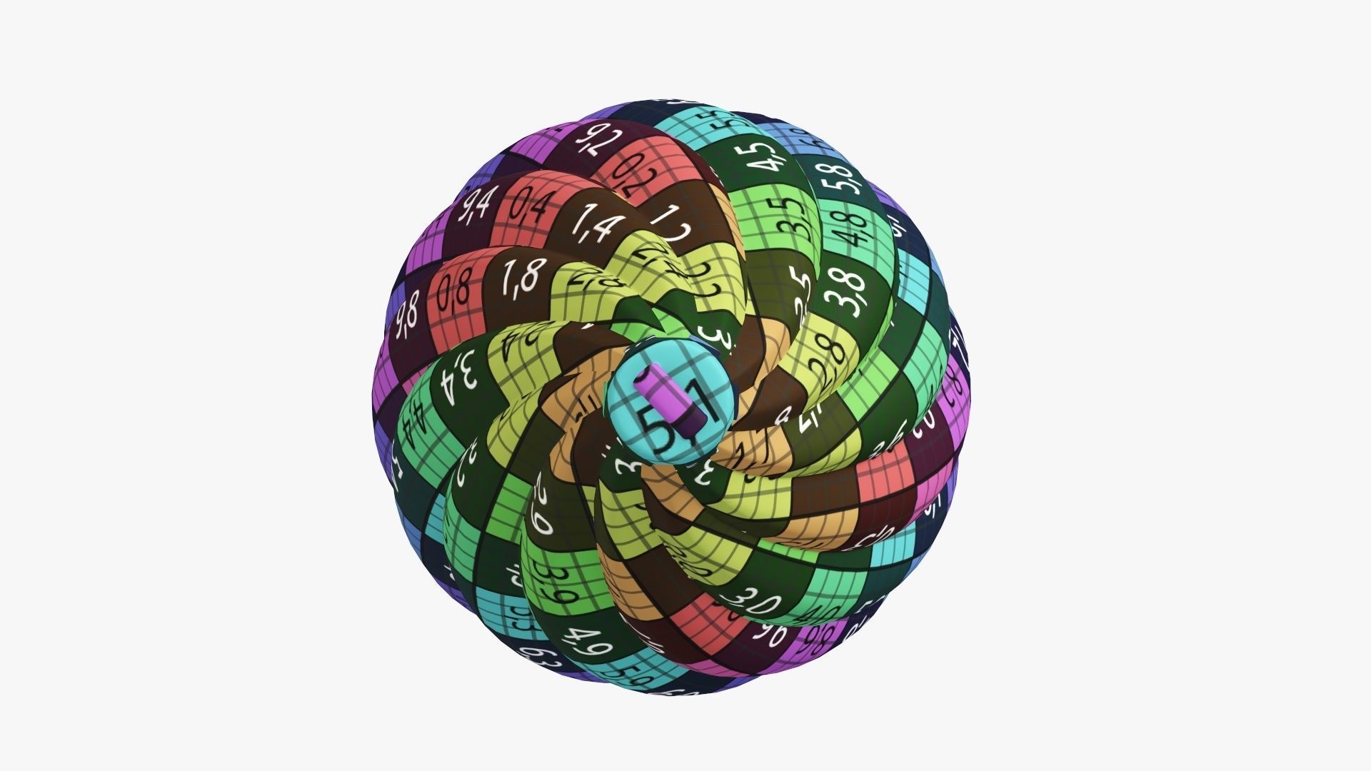 Christmas tree decoration toy 06 3D model_11