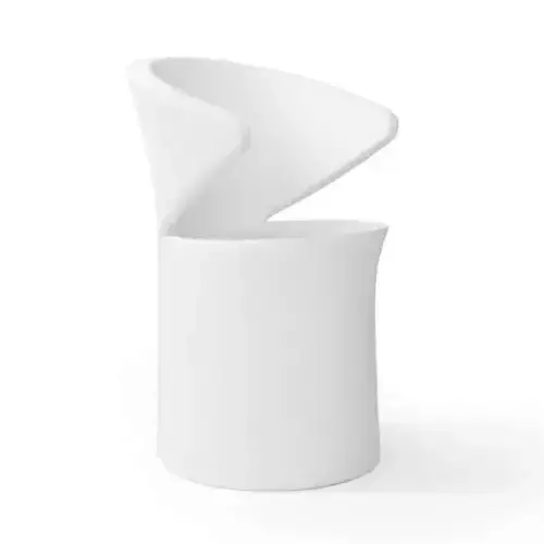 White modern armchair 036 am92