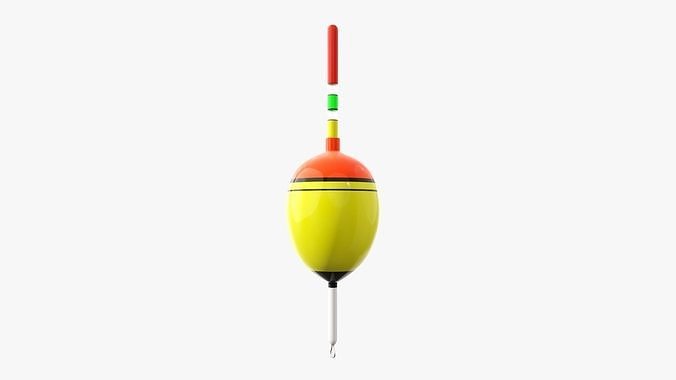 Float fishing 01 3D model