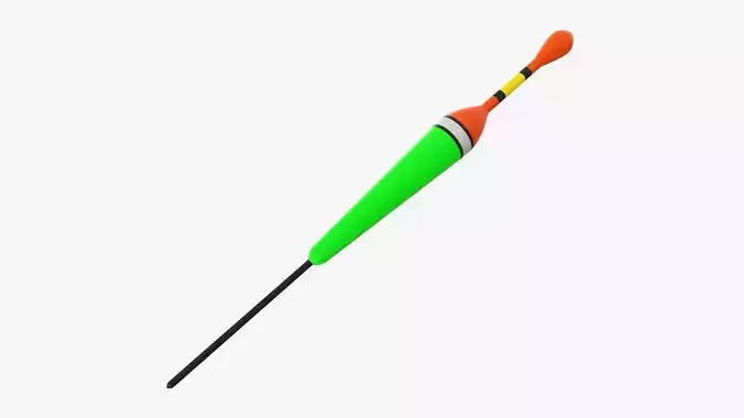 Float fishing 02 3D model