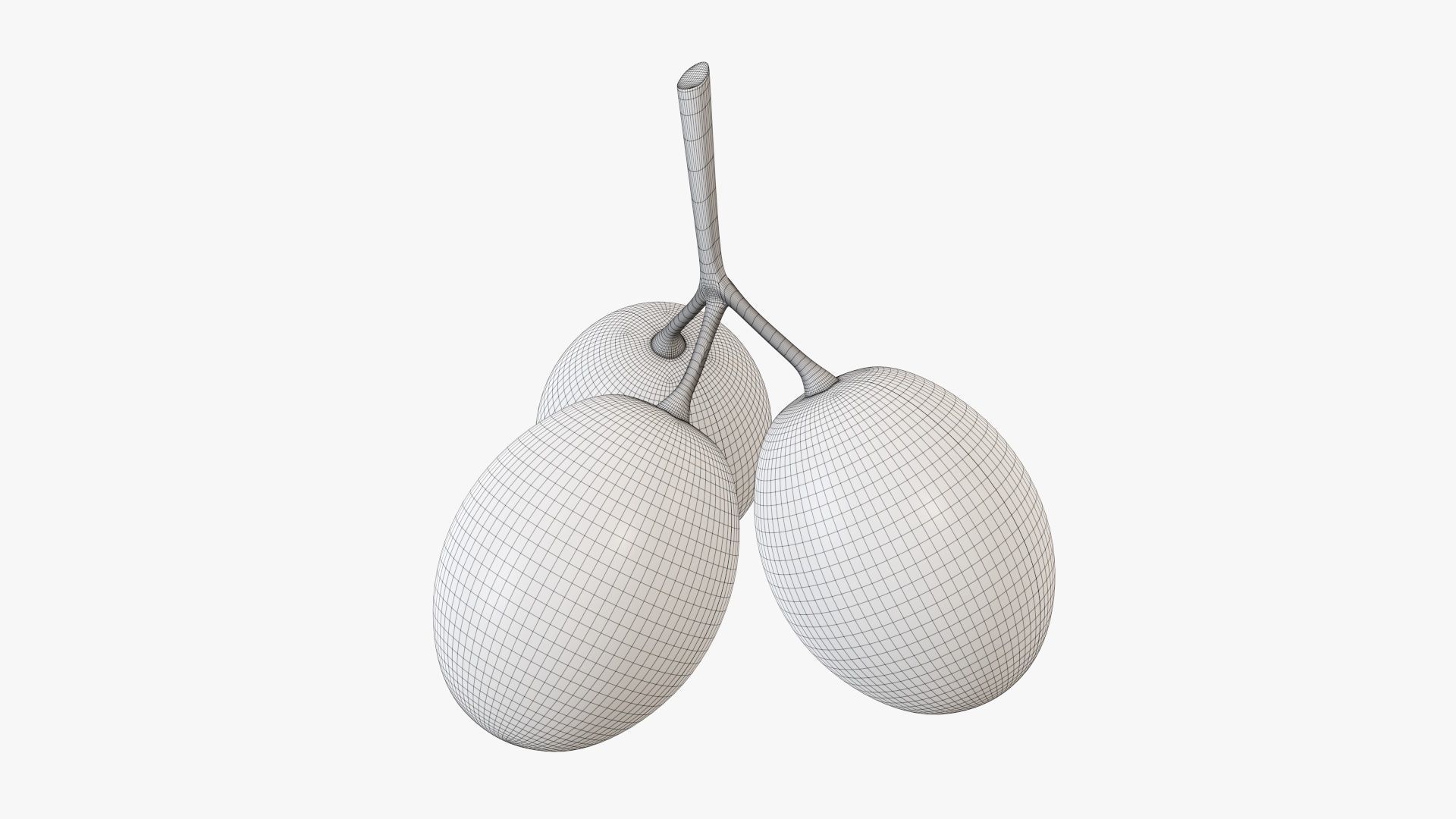 Grapes 01 3D model_7