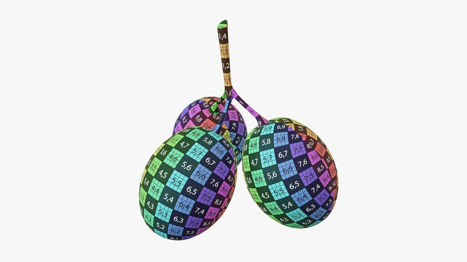 Grapes 01 3D model_13