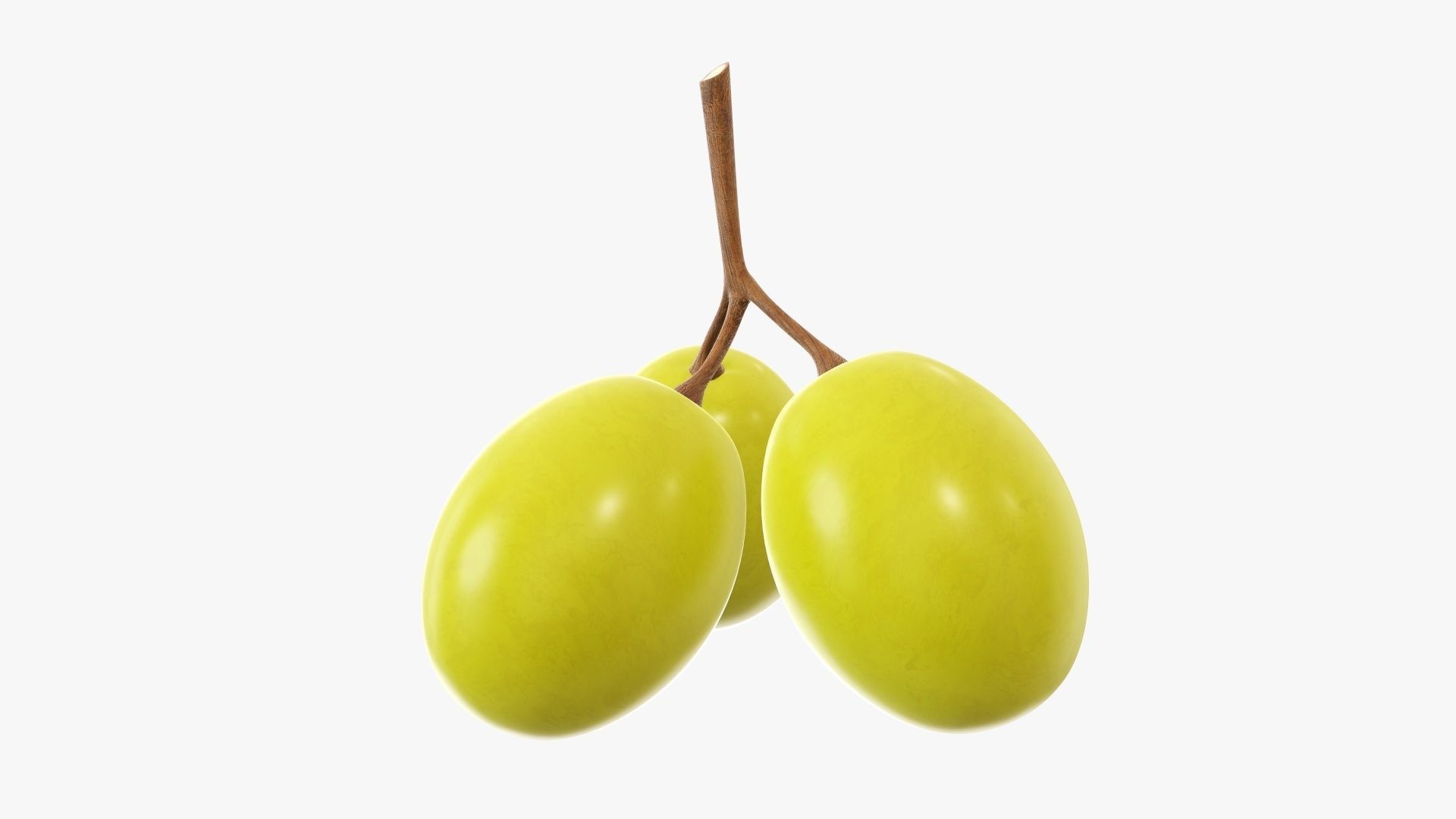 Grapes 01 3D model_3