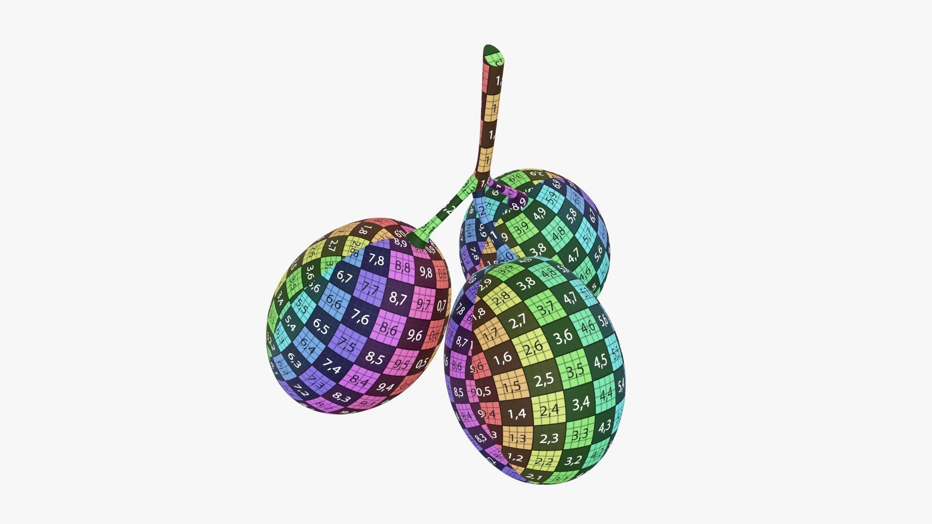 Grapes 01 3D model_12