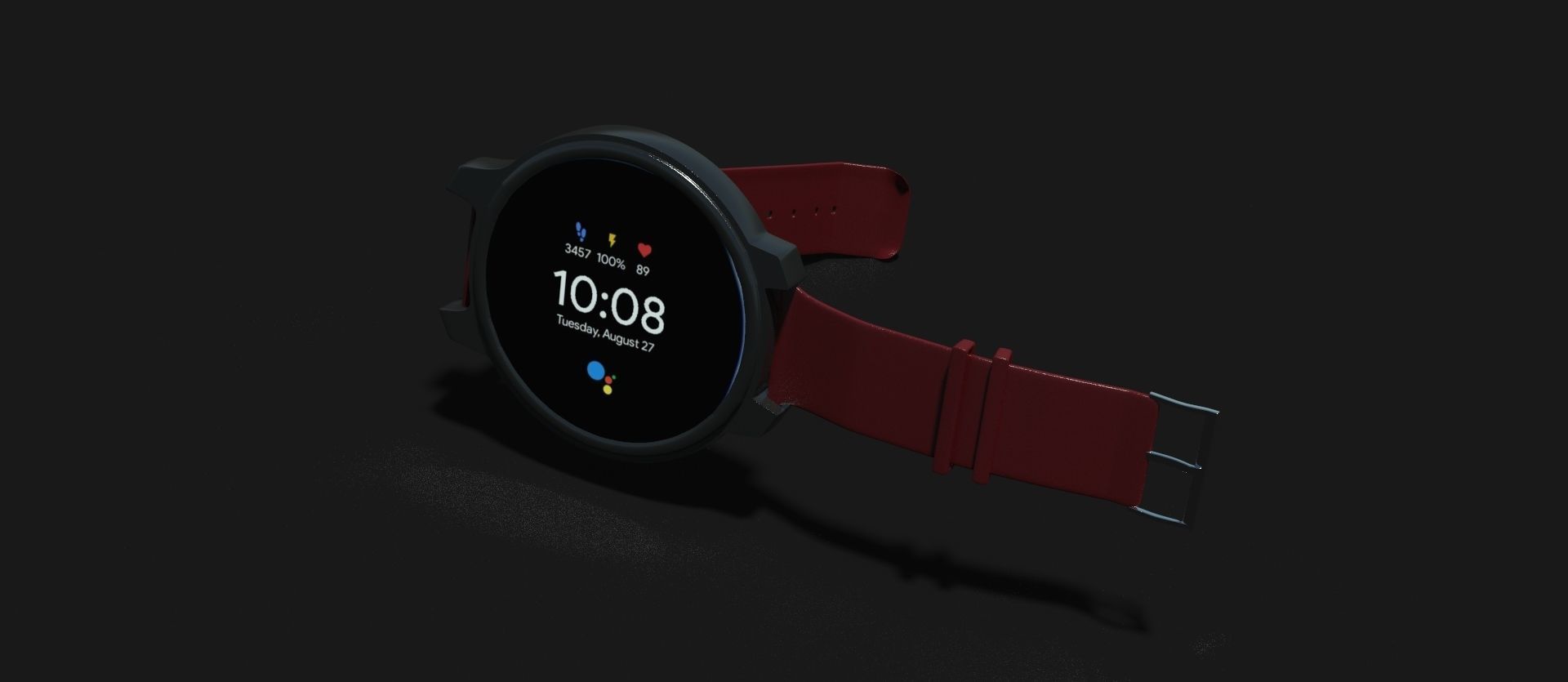 DT 78 Smartwatch 3D model_1