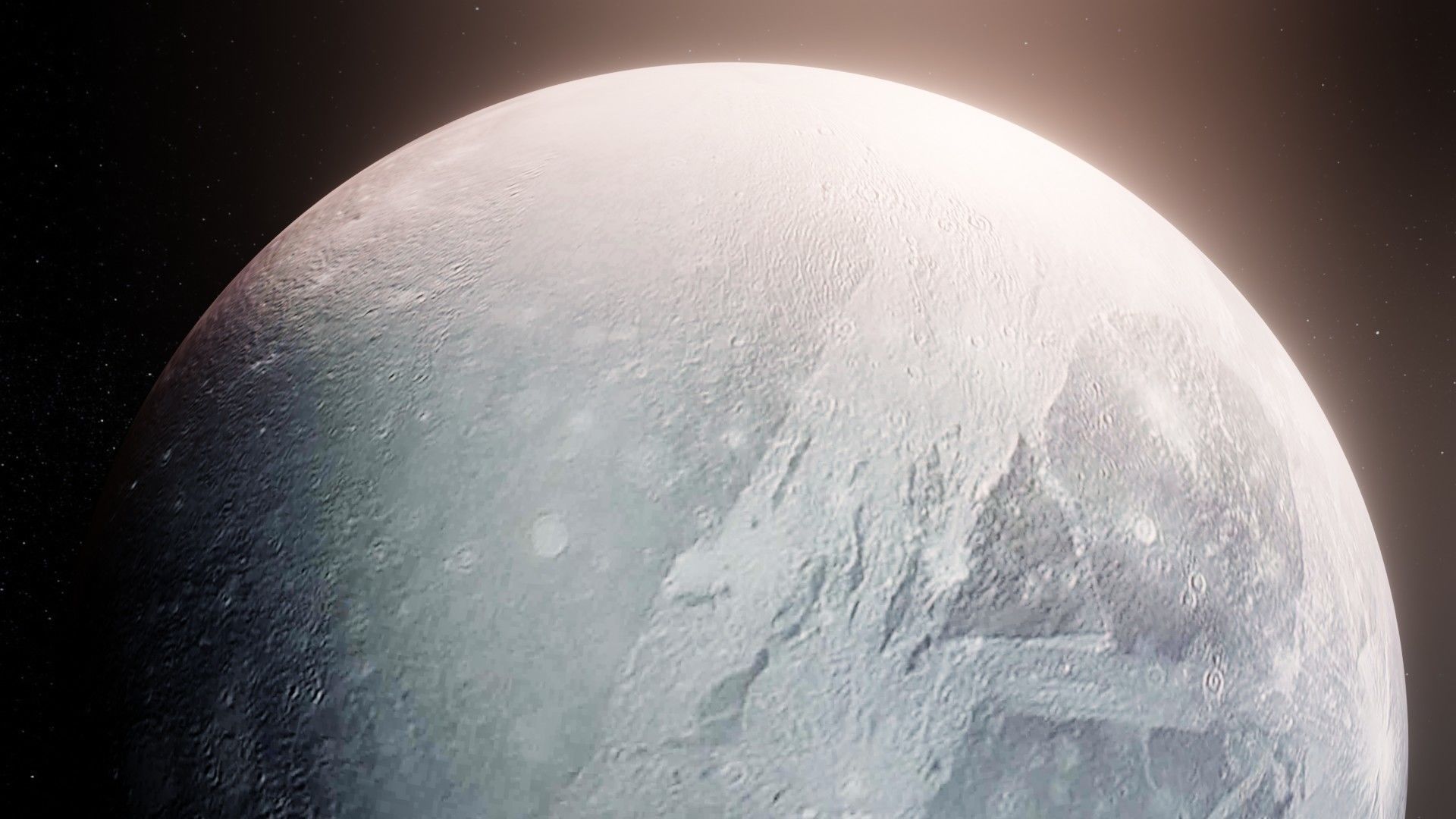 Photorealistic Pluto 8k Textures 3D Model Low-poly 3D model_20