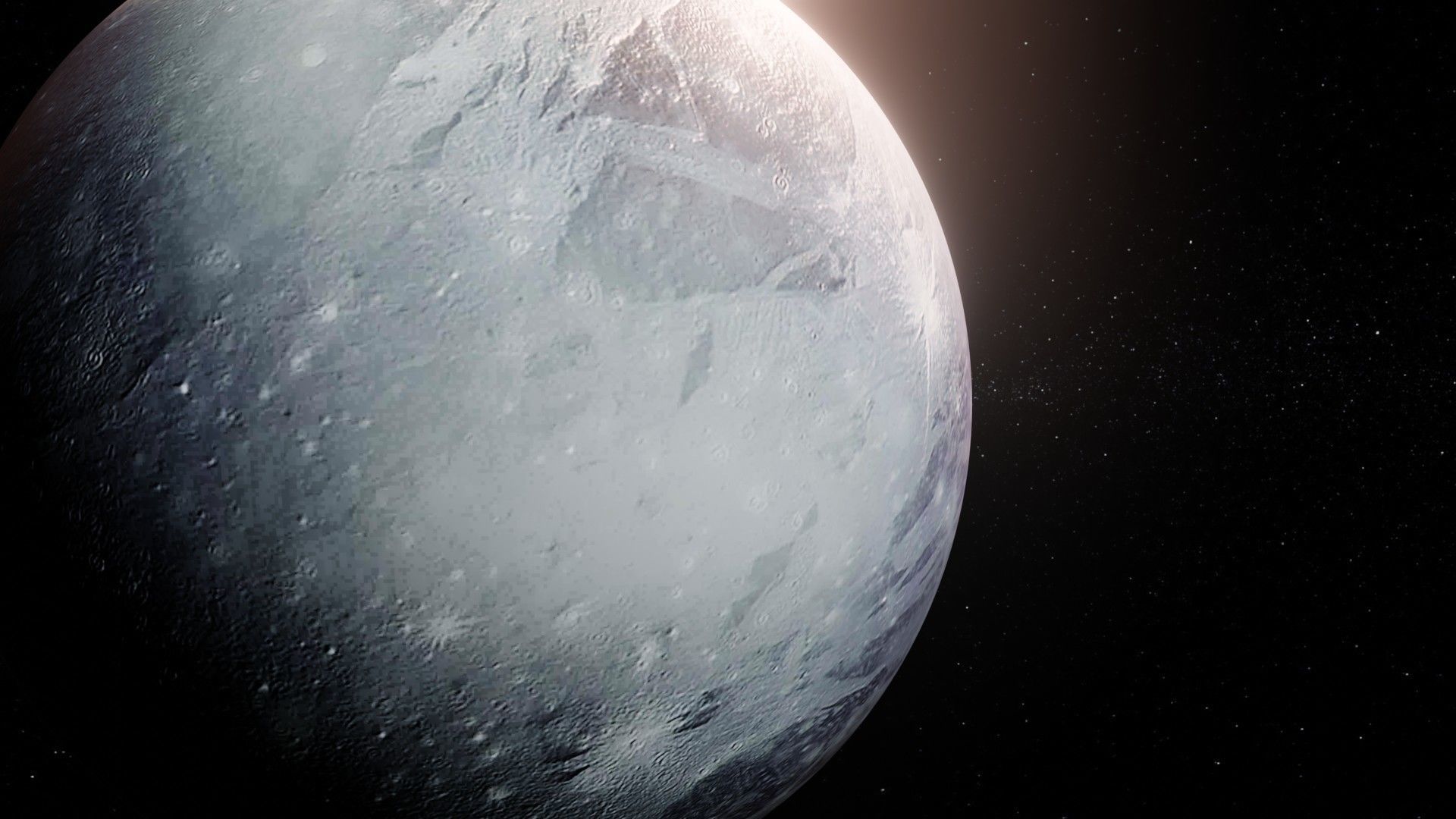 Photorealistic Pluto 8k Textures 3D Model Low-poly 3D model_19