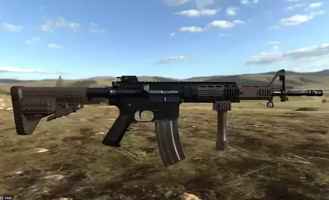 Colt C7NLD 3D model Colt C7NLD 3D model