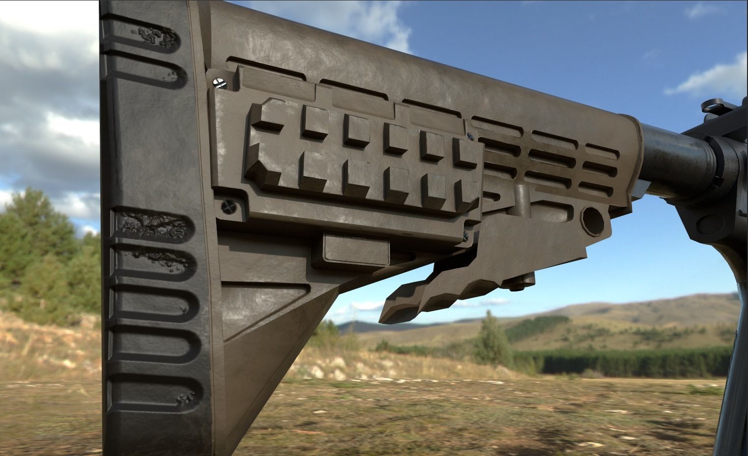 Colt C7NLD 3D model_2