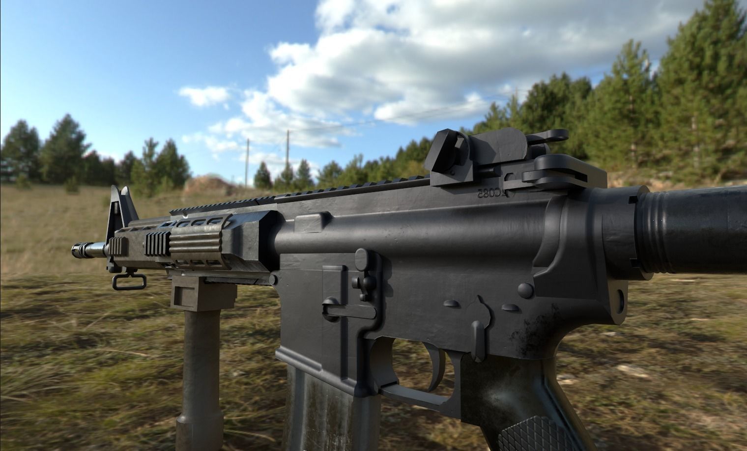 Colt C7NLD 3D model_3